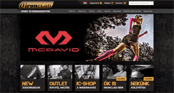 Desktop Screenshot of ironclad.hu